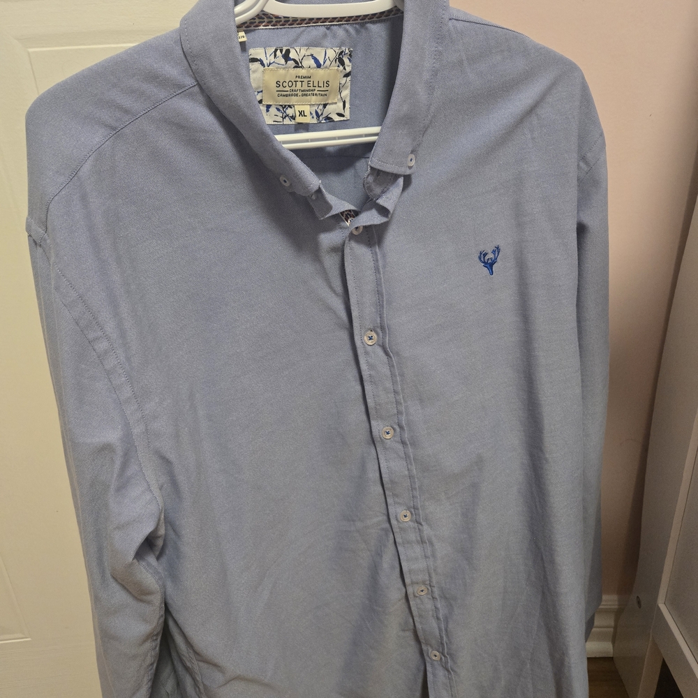 Light Blue Men's Dress Shirt